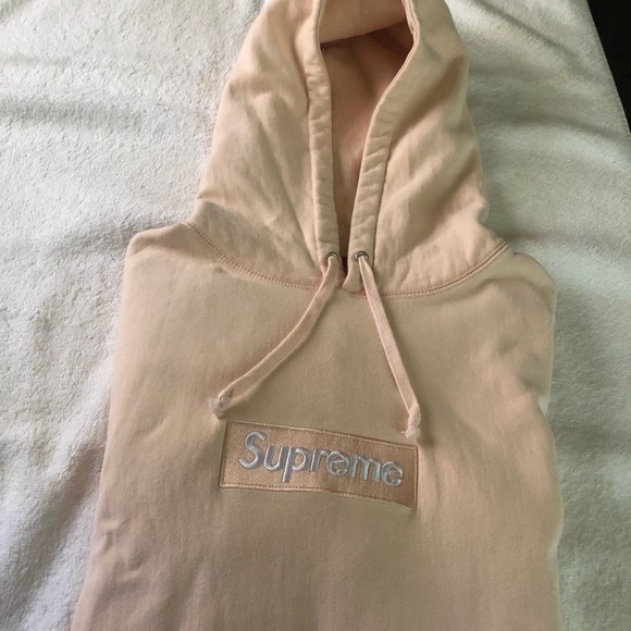 Supreme Box Logo Peach